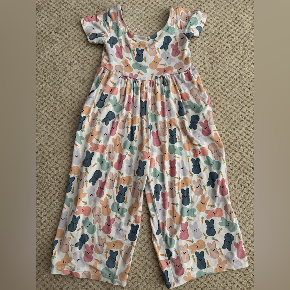 Gigi & Max Lainey Peeps Romper, size 24m